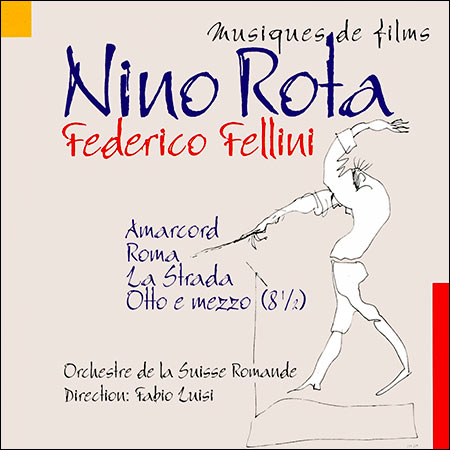 Обложка к альбому - Nino Rota (Bandes originales de films de Federico Fellini)