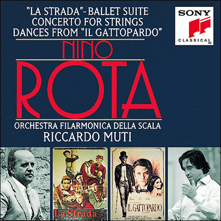 Обложка к альбому - "La Strada" - Ballet Suite / Concerto For Strings / Dances From "Il Gattopardo"