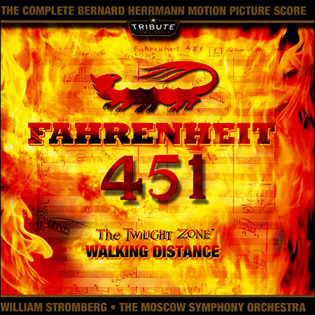 Обложка к альбому - Fahrenheit 451 / The Twilight Zone: Walking Distance (The Complete Motion Picture Score)