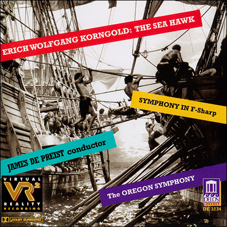 Обложка к альбому - Korngold: The Sea Hawk / Symphony in F-Sharp