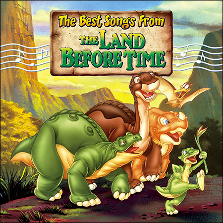 Обложка к альбому - The Best Songs from The Land Before Time