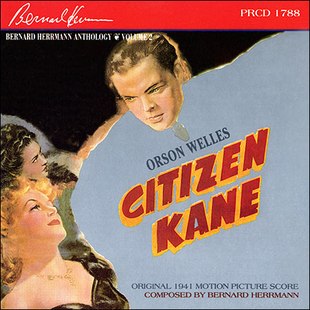Обложка к альбому - Гражданин Кейн / Citizen Kane (Original 1941 Motion Picture Score)