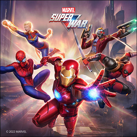 Обложка к альбому - MARVEL Super War