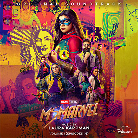Обложка к альбому - Мисс Марвел / Ms. Marvel: Vol. 1 (Episodes 1-3)