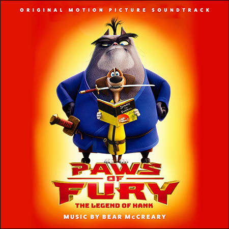 Обложка к альбому - Пёс-самурай и город кошек / Paws of Fury: The Legend of Hank