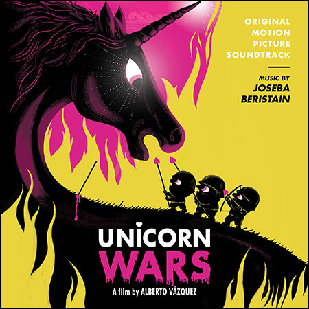 Обложка к альбому - Война единорогов / Unicorn Wars