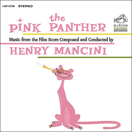Обложка к альбому - Розовая Пантера / The Pink Panther (1963) (2011 Vinyl Rip)
