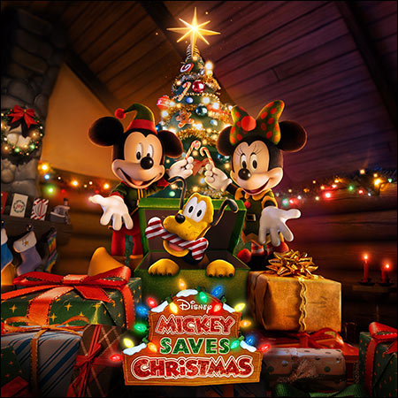 Обложка к альбому - Mickey Saves Christmas