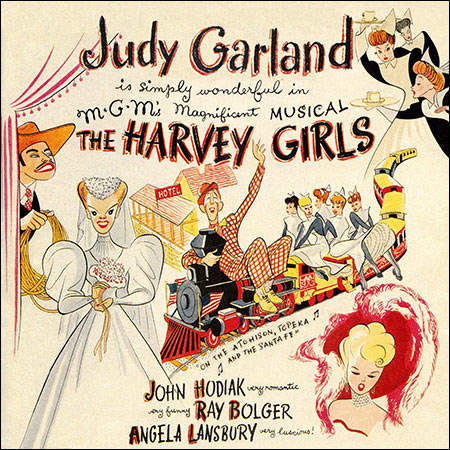 Обложка к альбому - Девушки Харви / The Harvey Girls