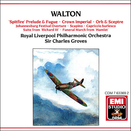 Обложка к альбому - William Walton (1902-1983)