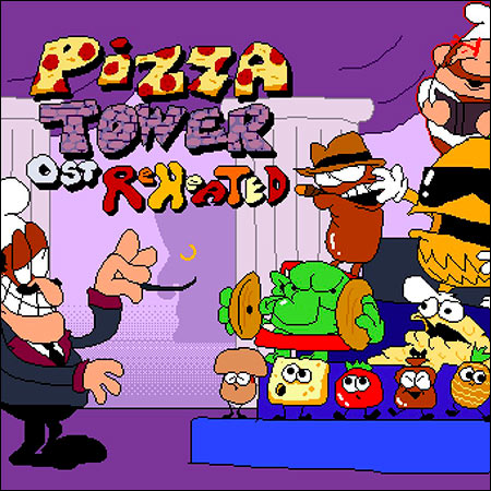 Обложка к альбому - Pizza Tower OST REHEATED