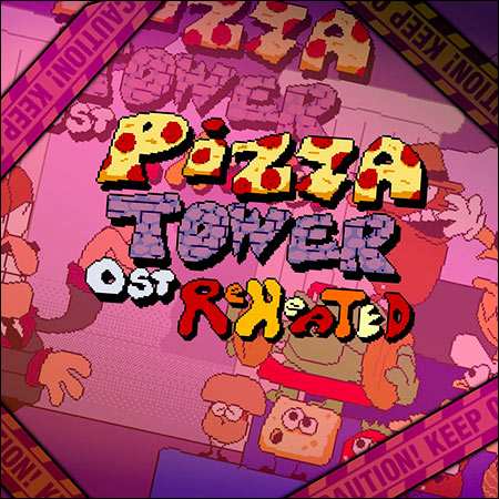 Дополнительная обложка к альбому - Pizza Tower OST REHEATED