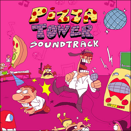Обложка к альбому - Pizza Tower Soundtrack