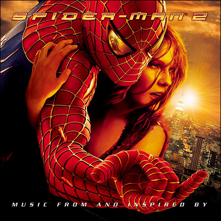Обложка к альбому - Человек-паук 2 / Spider-Man 2 (Music from and Inspired By)