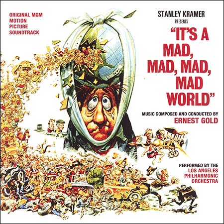 Обложка к альбому - Это безумный, безумный, безумный, безумный мир / It's a Mad, Mad, Mad, Mad World (La-La Land Records)