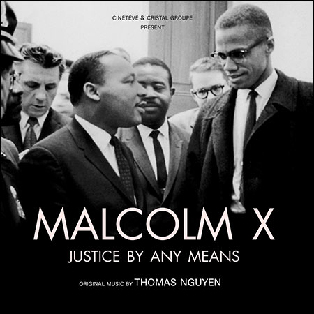 Обложка к альбому - Malcolm X, Justice by Any Means