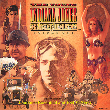 Обложка к альбому - Хроники молодого Индианы Джонса / The Young Indiana Jones Chronicles, Volume 1-4