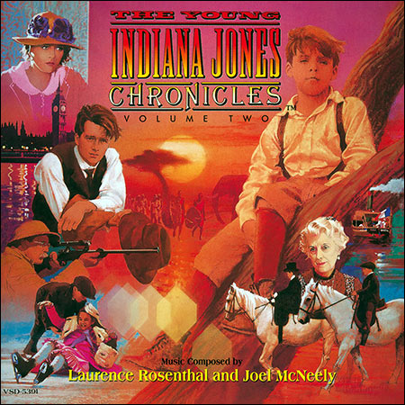 Дополнительная обложка к альбому - Хроники молодого Индианы Джонса / The Young Indiana Jones Chronicles, Volume 1-4