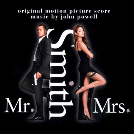 Обложка к альбому - Мистер и миссис Смит / Mr. & Mrs. Smith (Score)