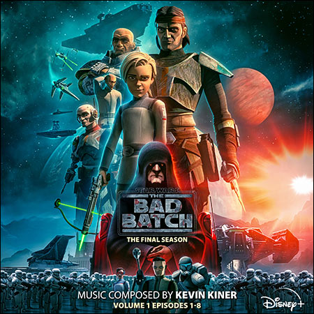 Обложка к альбому - Звёздные войны: Бракованная партия / Star Wars: The Bad Batch - The Final Season