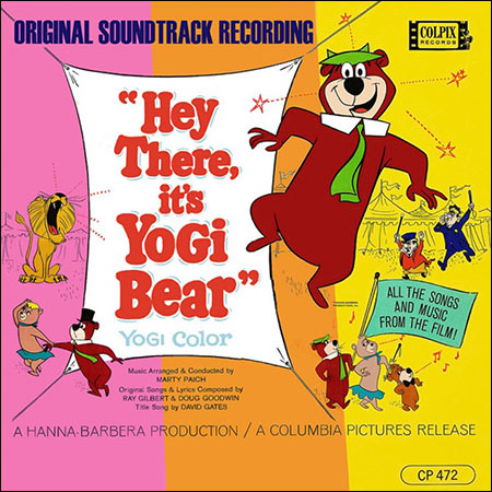 Обложка к альбому - Привет, я — медведь Йоги / Hey There, It’s Yogi Bear! (Expanded Edition)