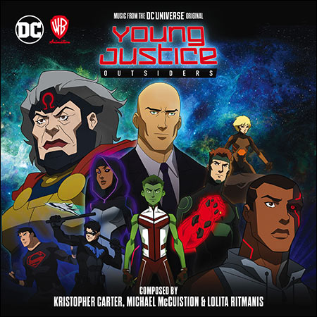 Обложка к альбому - Юная Лига Справедливости / Young Justice: Outsiders